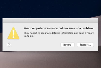 how to restart a mac computer completely